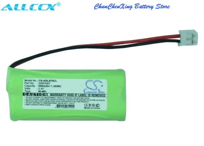 OrangeYu 650mAh Battery for PIONEER TF-BT20, TF-BT22, For TOMY Digital Plus Monitor TD350, For UNIDEN BT-794, BT-862
OrangeYu 650mAh Battery for PIONEER TF-BT20, TF-BT22, For TOMY Digital Plus Monitor TD350, For UNIDEN BT-794, BT-862