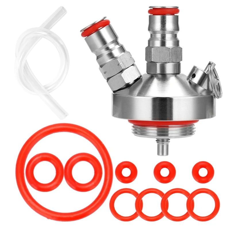 Beer Keg Stainless Steel Ball Lock Wine Tap Dispenser for 3.6L/5L/10L Homebrew Beer Tool
Beer Keg Stainless Steel Ball Lock Wine Tap Dispenser for 3.6L/5L/10L Homebrew Beer Tool