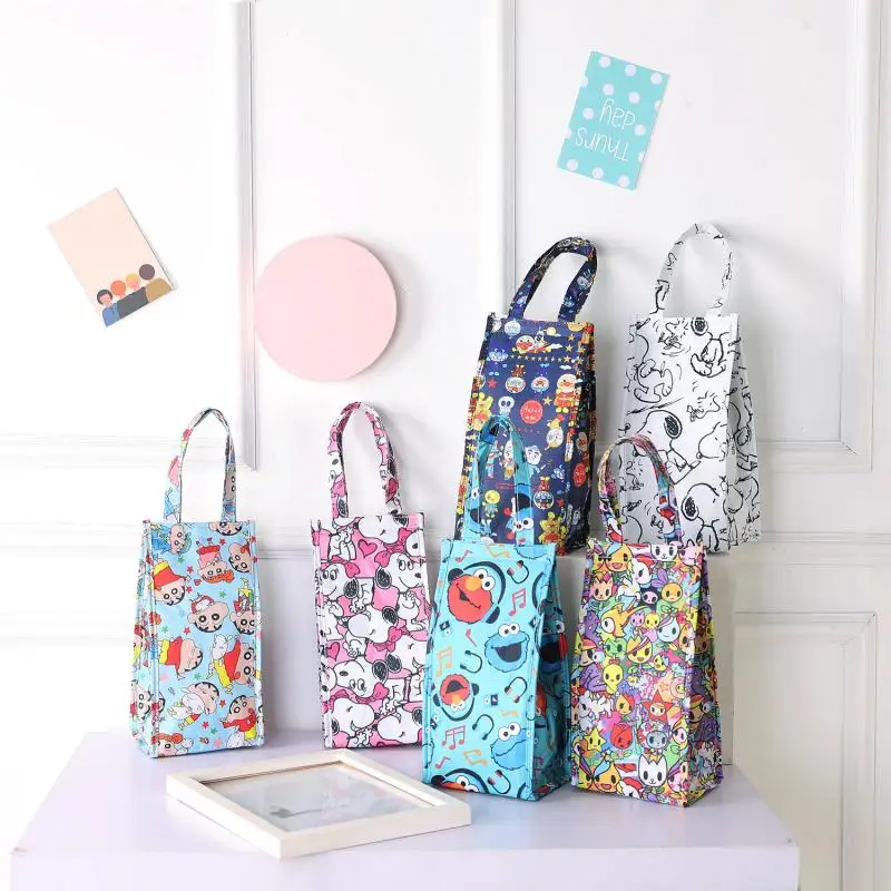 Kawaii Snoopy Handbag Cartoon Mymelody Cinnamoroll Kuromi Waterproof Thermal Insulation Lunch Bag Picnic Food Storage Bag
Kawaii Snoopy Handbag Cartoon Mymelody Cinnamoroll Kuromi Waterproof Thermal Insulation Lunch Bag Picnic Food Storage Bag