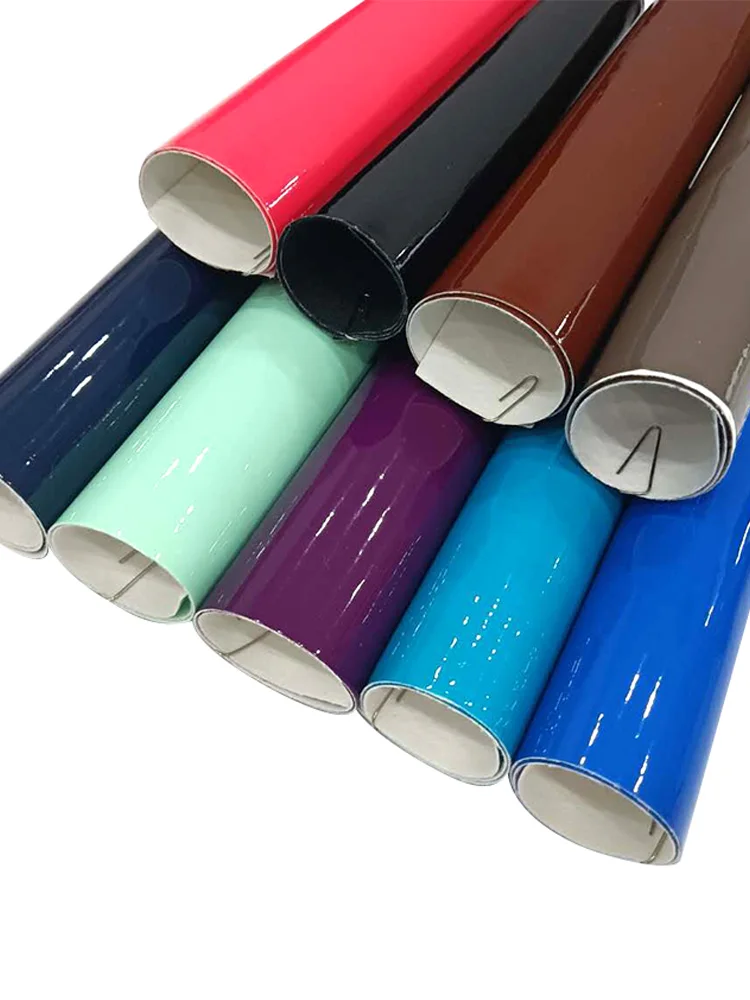 XHT Solid Nice Color Mirror Reflective Smooth PU Leather Fabric Cotton Backing for Making Belt/Headband/Handcraft/Shoe/Bag
XHT Solid Nice Color Mirror Reflective Smooth PU Leather Fabric Cotton Backing for Making Belt/Headband/Handcraft/Shoe/Bag