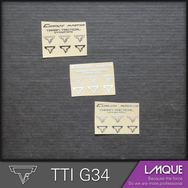 2pcs TTI G34 Water Bullet Gun Metal Sticker Jinming Water Bullet SCAR M4 lLDTAK74U Lehui Dagger Scar
2pcs TTI G34 Water Bullet Gun Metal Sticker Jinming Water Bullet SCAR M4 lLDTAK74U Lehui Dagger Scar