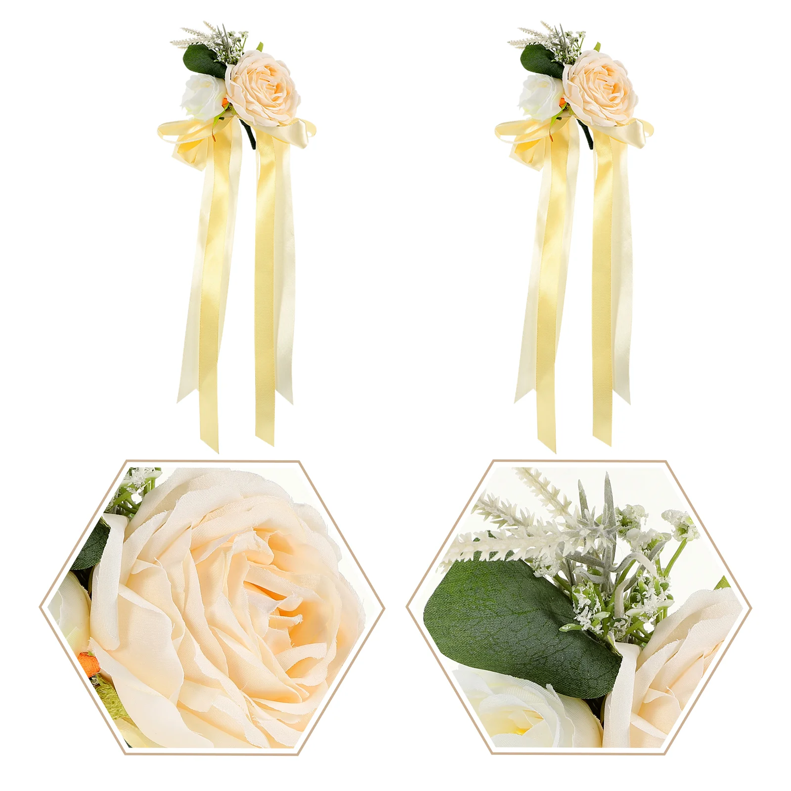 Flower Wedding Car Artificial Rose Mirror Ribbon Rearview Bouquet Decoration Bridal Wrist Bride Corsage Silk Decor Fake Party
Flower Wedding Car Artificial Rose Mirror Ribbon Rearview Bouquet Decoration Bridal Wrist Bride Corsage Silk Decor Fake Party