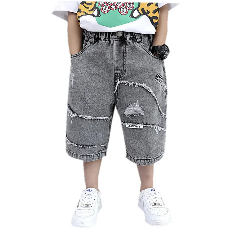 Baby Boys Shorts Casual Retro Grey Elastic Waist Loose Summer Toddler Kids Shorts Fashion Short Jeans Children Clothes 2 To 9Yrs
Baby Boys Shorts Casual Retro Grey Elastic Waist Loose Summer Toddler Kids Shorts Fashion Short Jeans Children Clothes 2 To 9Yrs