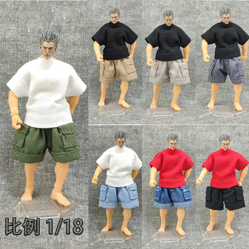 1/18 Scale In Stock Fashion Long Cargo Pants Casual Loose Knit Sweater Short Sleeves Model For 3.75'' Mini Action Figure Body
1/18 Scale In Stock Fashion Long Cargo Pants Casual Loose Knit Sweater Short Sleeves Model For 3.75'' Mini Action Figure Body