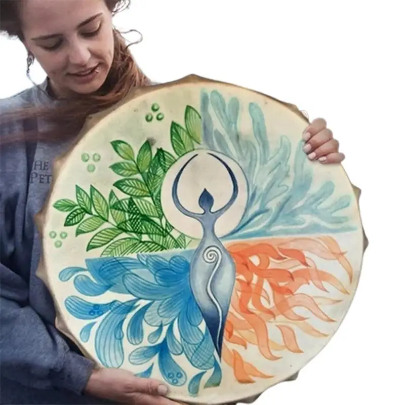 Goddess Shaman Drum Handmade Shamanic Drum Mother Earth / Sounds From Nature Sound Healing Adult Drum Reflection And Meditation
Goddess Shaman Drum Handmade Shamanic Drum Mother Earth / Sounds From Nature Sound Healing Adult Drum Reflection And Meditation
