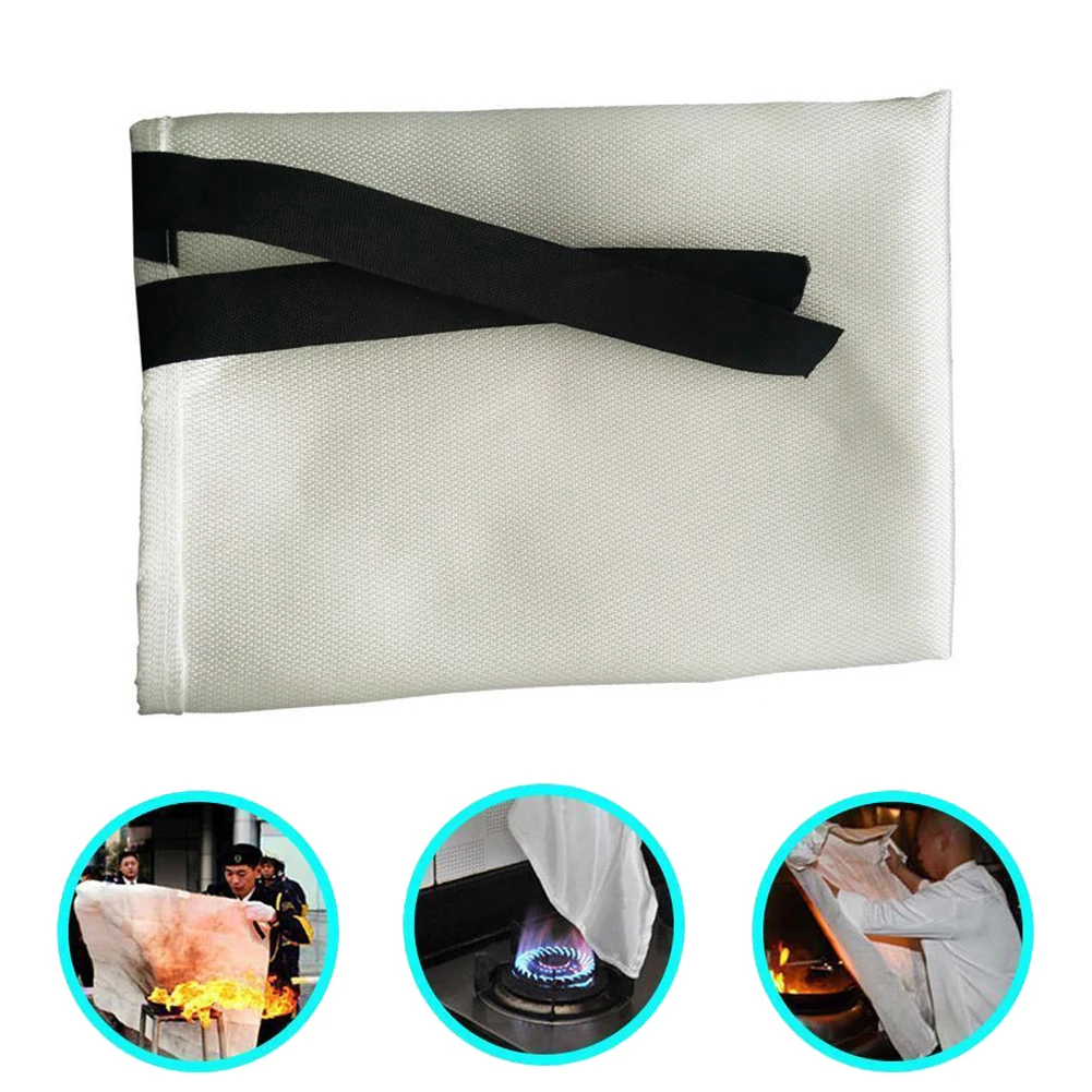 1x Fire Blanket Emergency Fiberglass Cloth Survival Fire Extinguisher Shelter Fire Escape Safety Offices Protector Cover Blanket
1x Fire Blanket Emergency Fiberglass Cloth Survival Fire Extinguisher Shelter Fire Escape Safety Offices Protector Cover Blanket