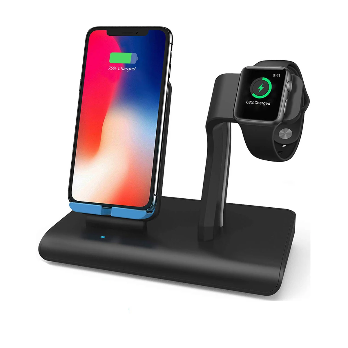 2-в-1 Qi Беспроводное зарядное устройство док-станция для Apple часы, смартфон Qi Беспроводное зарядное устройство
2-в-1 Qi Беспроводное зарядное устройство док-станция для Apple часы, смартфон Qi Беспроводное зарядное устройство