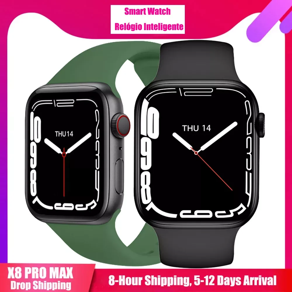 2022 New X8 PRO MAX Smart Watch 2/5/10Pcs Wholesale Original X8max Smartwatch Men Women Fitness Tracker Clock for IOS Android
2022 New X8 PRO MAX Smart Watch 2/5/10Pcs Wholesale Original X8max Smartwatch Men Women Fitness Tracker Clock for IOS Android
