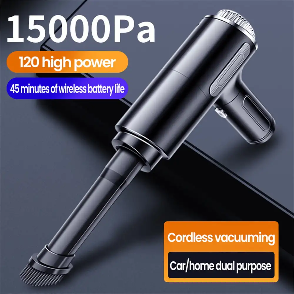 Portable Wireless Car Vacuum Cleaner Handheld Powerful Vacuum Cleaner For Car Cordless Home Appliance Car Products Mini Cleaner
Portable Wireless Car Vacuum Cleaner Handheld Powerful Vacuum Cleaner For Car Cordless Home Appliance Car Products Mini Cleaner