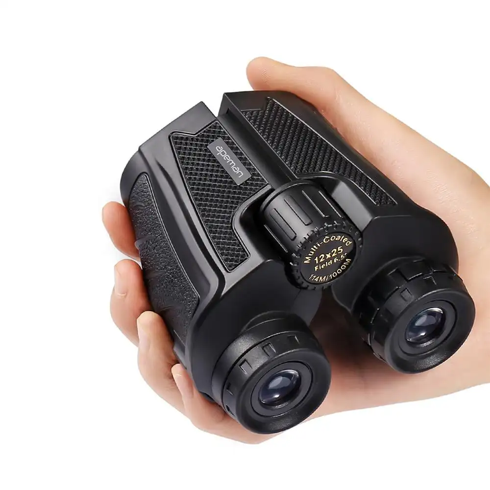 12x25 Compact Binoculars for Adults and Kids with Clear Weak Light Vision, Lightweight 12x Binoculars for Wildlife Watching, Tra
12x25 Compact Binoculars for Adults and Kids with Clear Weak Light Vision, Lightweight 12x Binoculars for Wildlife Watching, Tra