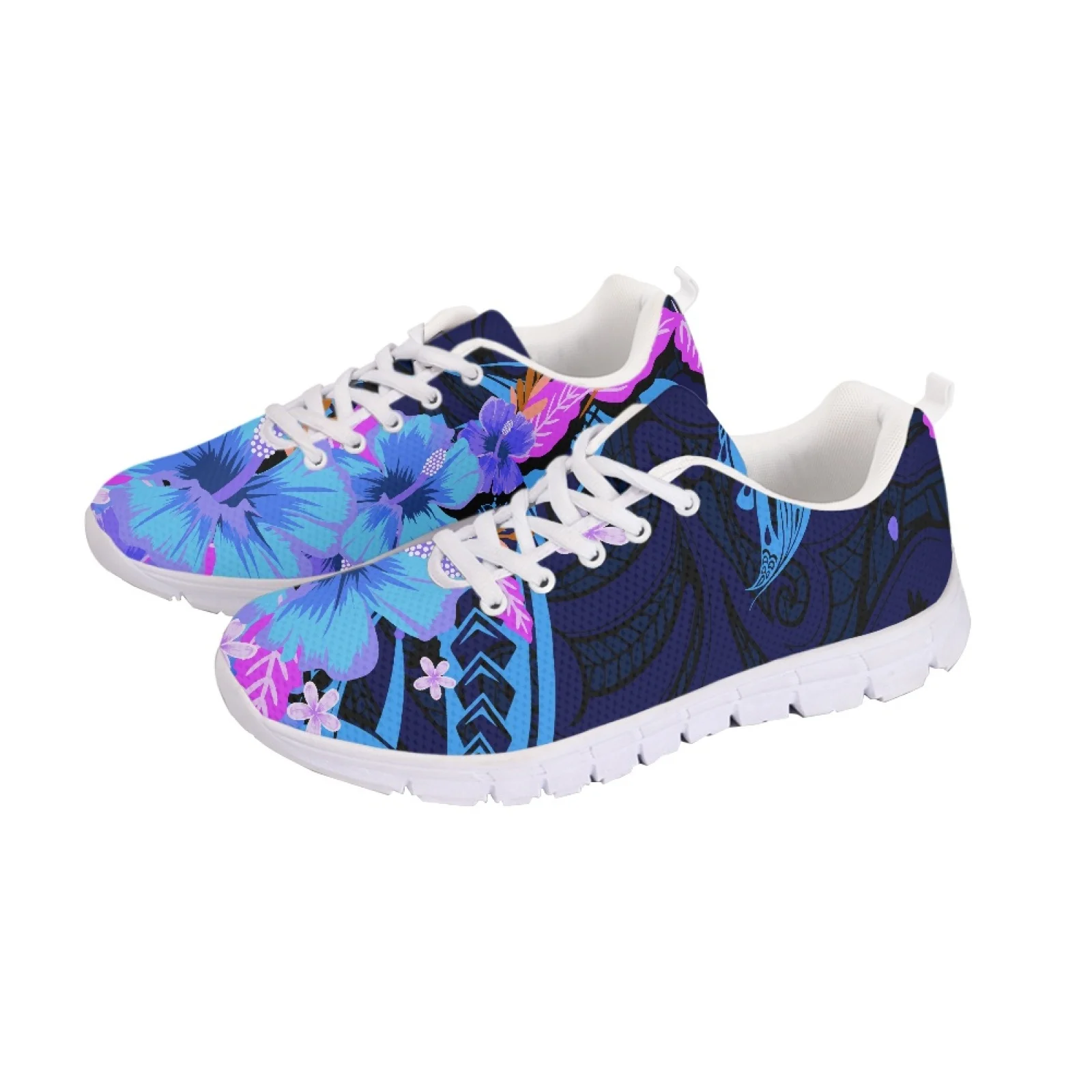 Polynesian Tribal Pohnpei Totem Tattoo Prints Men Women Soft-Soled Trainers Superlight Breathable Lace-Up Mesh Running Shoes
Polynesian Tribal Pohnpei Totem Tattoo Prints Men Women Soft-Soled Trainers Superlight Breathable Lace-Up Mesh Running Shoes