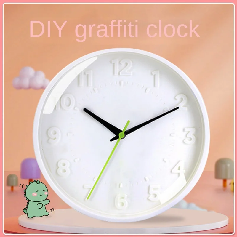 DIY Graffiti Wall Clock Simple Modern 3D Decorative Art Fashion Clock Living Room Light Luxury Quartz Clock Wall Home
DIY Graffiti Wall Clock Simple Modern 3D Decorative Art Fashion Clock Living Room Light Luxury Quartz Clock Wall Home