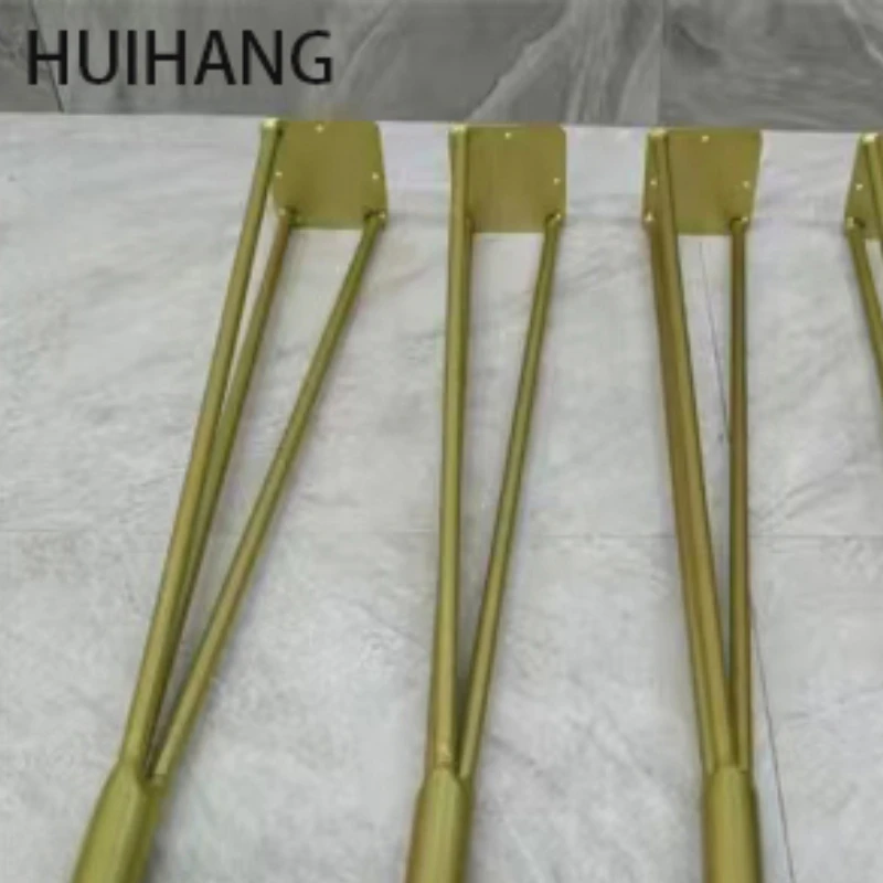 

4 high-end metal table feet, 45-72 points three-pole fashion furniture legs, bank, table, coffee table feet accessories