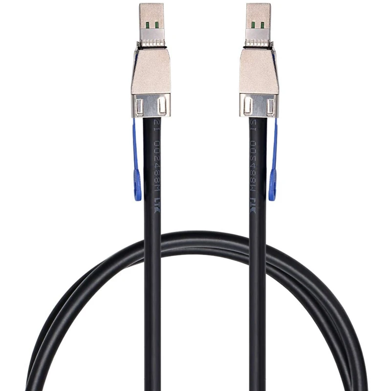 External HD Mini SAS SFF 8644 To Mini SAS SFF 8644 Cable (1M) 
External HD Mini SAS SFF 8644 To Mini SAS SFF 8644 Cable (1M)