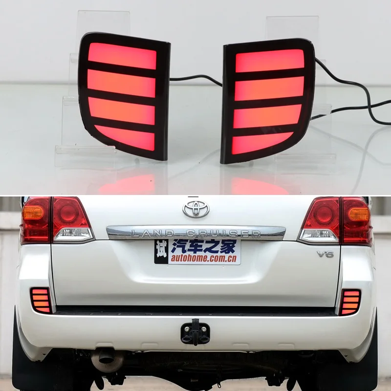 Фонарь для автомобильного бампера Toyota Land Cruiser LC200 2008-2015, рефлектор, функция 3 в 1, индикатор сигнала
Фонарь для автомобильного бампера Toyota Land Cruiser LC200 2008-2015, рефлектор, функция 3 в 1, индикатор сигнала