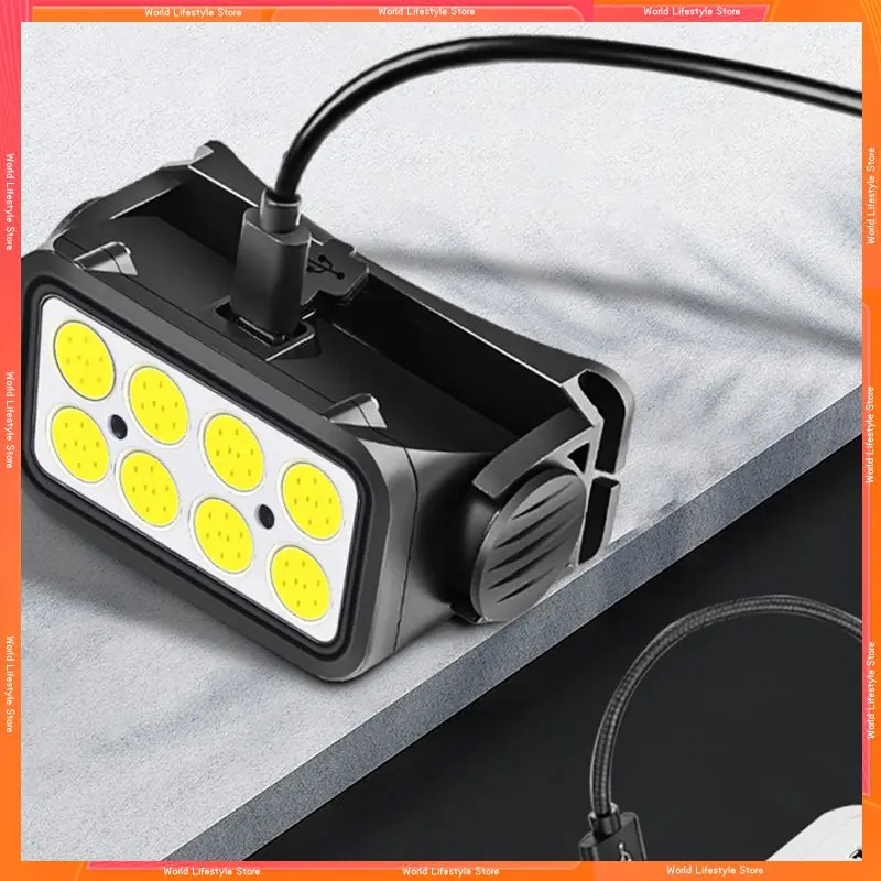 Led Head Torch Camping Light Outdoor Headlights Waterproof Usb Rechargeable Headlamp Camping Equipments 1pcs Head Flashlight Cob
Led Head Torch Camping Light Outdoor Headlights Waterproof Usb Rechargeable Headlamp Camping Equipments 1pcs Head Flashlight Cob