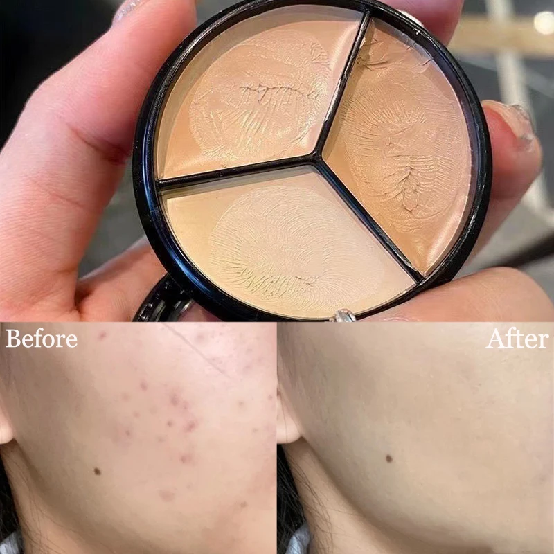 Moisturizing Concealer Palette Makeup 3 Colors Cover Dark Circles Acne Spot Foundation Brightening Concealer Cream Face Cosmetic
Moisturizing Concealer Palette Makeup 3 Colors Cover Dark Circles Acne Spot Foundation Brightening Concealer Cream Face Cosmetic