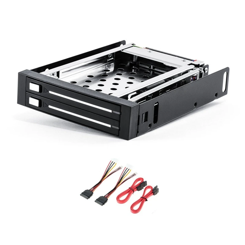 2.5 Inch SSD HDD Enclosure Tray 2-Bay Disk Drive SATA Floppy Drive Enclosure Hard Disk Enclosure Extraction Box
2.5 Inch SSD HDD Enclosure Tray 2-Bay Disk Drive SATA Floppy Drive Enclosure Hard Disk Enclosure Extraction Box