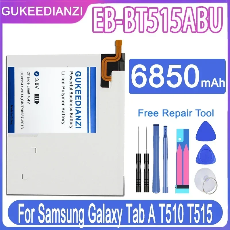 Сменный аккумулятор GUKEEDIANZI EB-BT515ABU 6850 мАч для Samsung Galaxy Tab A T510 T515