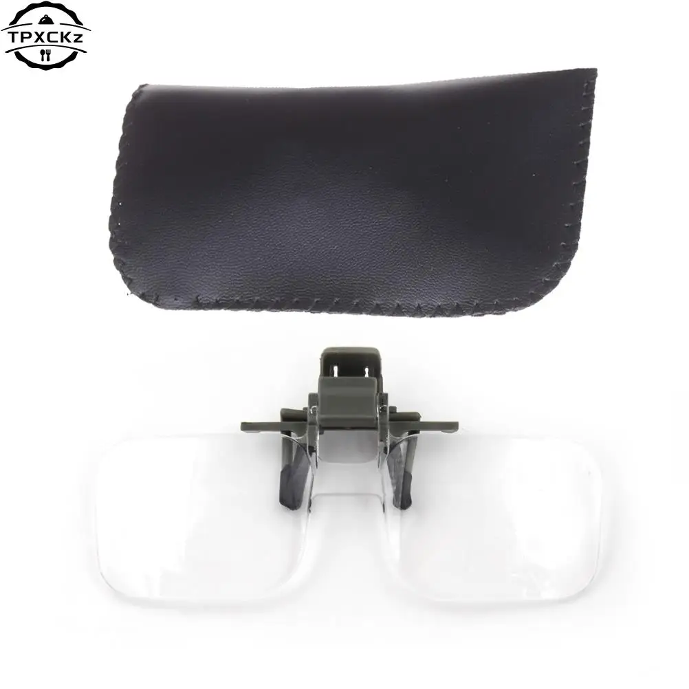 Set Magnifier Folding Handfree Clip On Clear Magnifying Glasses Lens Precise Eyeglasses Jewellery Appraisal Watch Repair Tool
Set Magnifier Folding Handfree Clip On Clear Magnifying Glasses Lens Precise Eyeglasses Jewellery Appraisal Watch Repair Tool