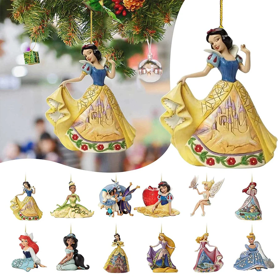 Flat Disney Princess Christmas Pendant Xmas Tree Decorations Cartoon Hanging Ornaments Home Christmas Party Decoration Navidad
Flat Disney Princess Christmas Pendant Xmas Tree Decorations Cartoon Hanging Ornaments Home Christmas Party Decoration Navidad