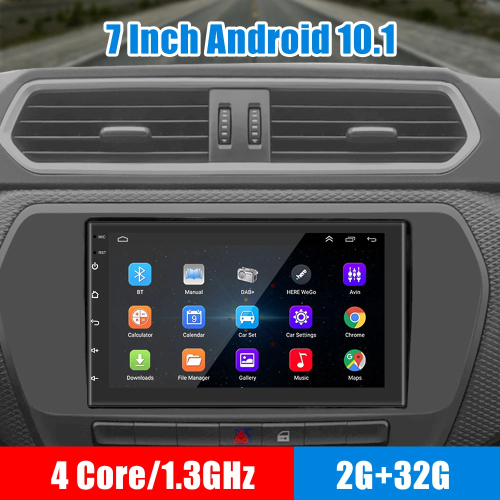 2 Din MP5 Android 10.1 2+32GB Car Radio 7 Inch Touch Screen Multimedia Video Player Bluetooth WiFi GPS Navigation Auto Stereo 
2 Din MP5 Android 10.1 2+32GB Car Radio 7 Inch Touch Screen Multimedia Video Player Bluetooth WiFi GPS Navigation Auto Stereo