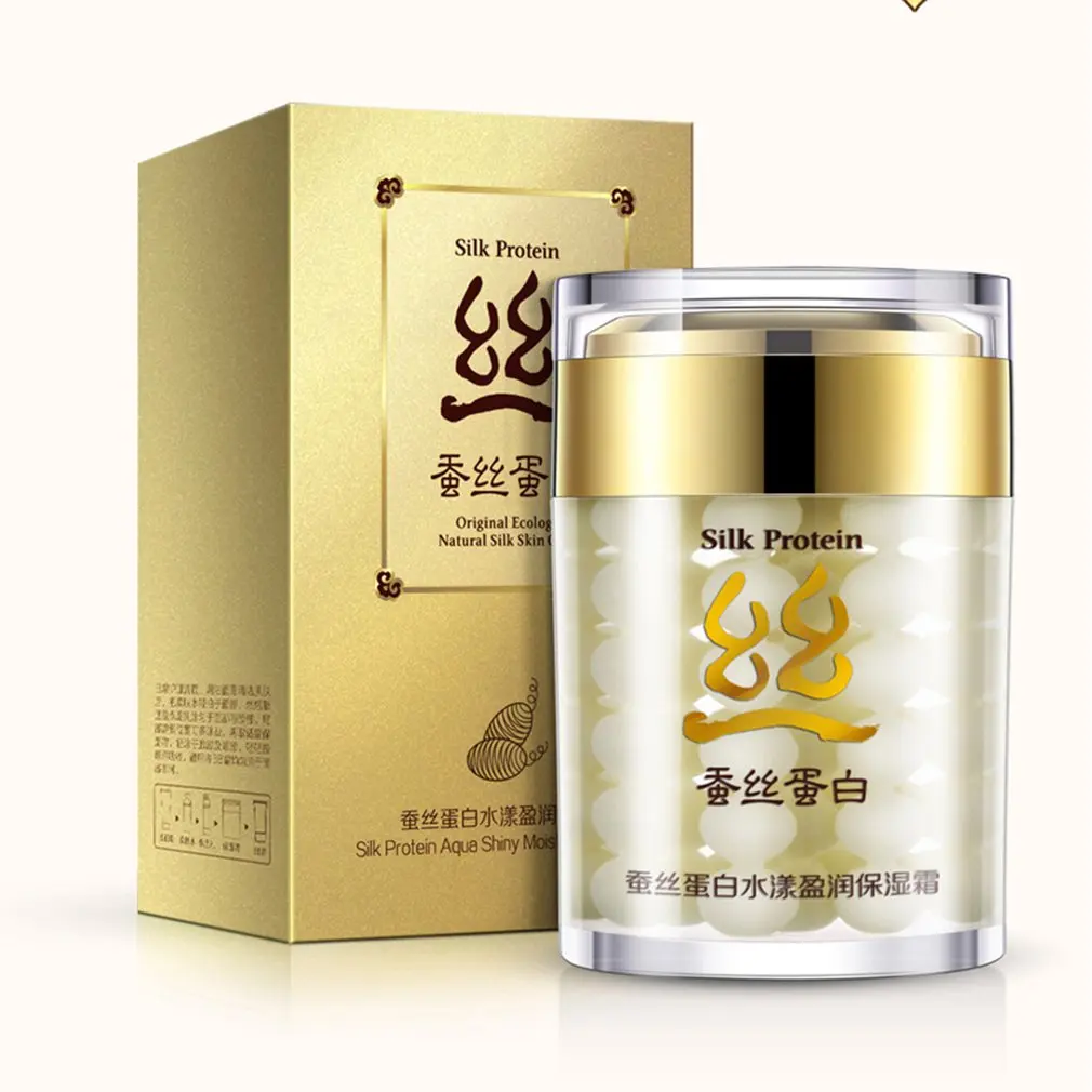 Sdotter Silk Protein Deep Moisturizing Face Cream Shrink Pores Skin Care Anti Wrinkle Cream Face Care Whitening Cream
Sdotter Silk Protein Deep Moisturizing Face Cream Shrink Pores Skin Care Anti Wrinkle Cream Face Care Whitening Cream