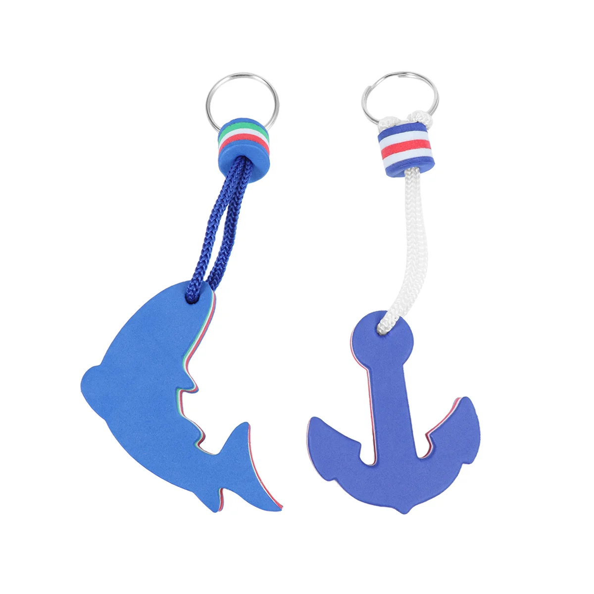 2 Pcs Boat Keychain Blue Label EVA Key Ring Dolphin Keychains Marine Key Floats Boats
2 Pcs Boat Keychain Blue Label EVA Key Ring Dolphin Keychains Marine Key Floats Boats