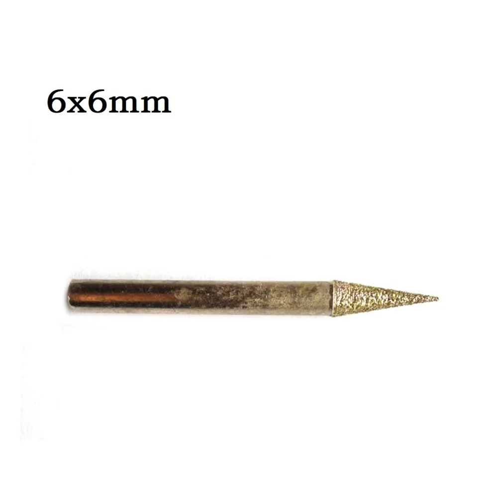Power Tools Needle Grinding Head 6*6mm 6*8mm Diamond Grinding Heads Emery Head Jade Inner Hole Grinding Metal 1Pc
Power Tools Needle Grinding Head 6*6mm 6*8mm Diamond Grinding Heads Emery Head Jade Inner Hole Grinding Metal 1Pc