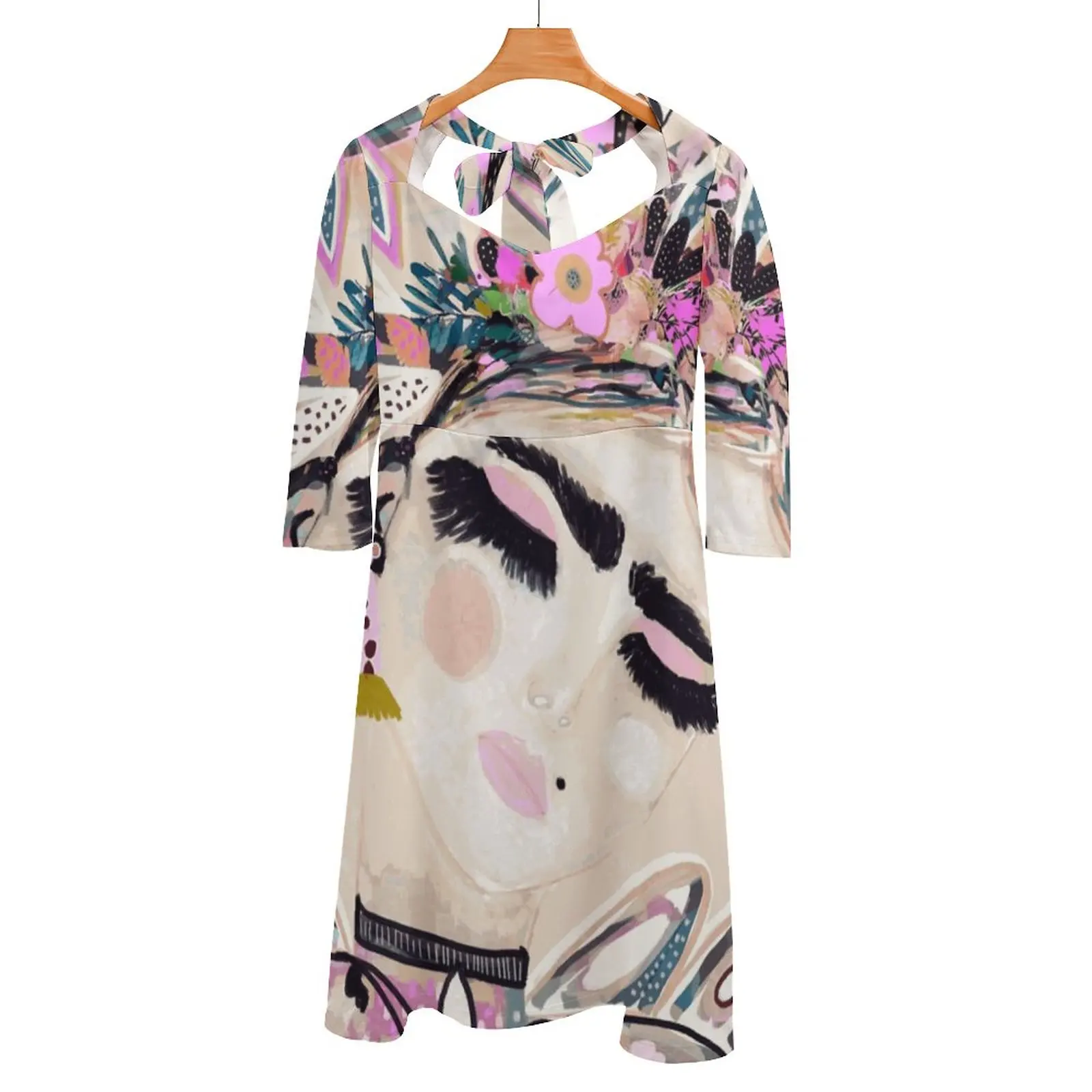 Lu Lu Back Lacing Backless Dress Square Neck Dress Fashion Printed Dress 6Xl Dresses For Women Party Dress 6Xl
Lu Lu Back Lacing Backless Dress Square Neck Dress Fashion Printed Dress 6Xl Dresses For Women Party Dress 6Xl