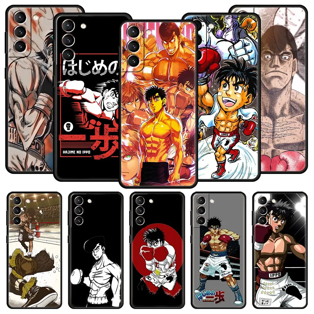 

Hajime no Ippo Phone Case For Samsung Galaxy S23 S22 Ultra S20 S21 FE 5G S10 S9 Plus S10E S8 S7 Edge Soft Silicone Pattern Cover