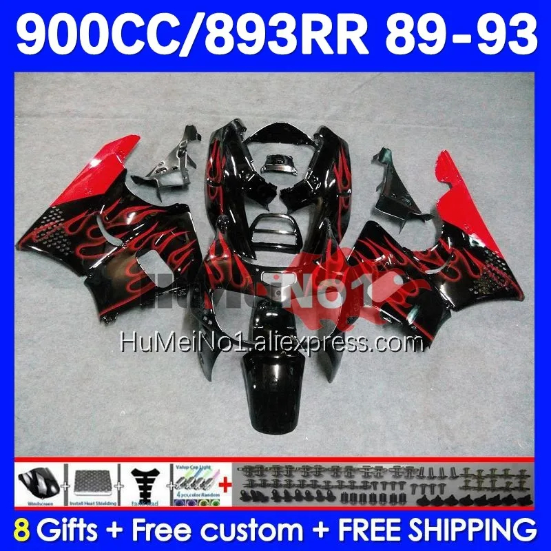 Body For HONDA CBR893RR CBR 893RR 97No.22 CBR900 CBR893 RR 1989 1990 1991 1992 1993 CBR900RR 89 90 91 92 93 Fairing red flames
Body For HONDA CBR893RR CBR 893RR 97No.22 CBR900 CBR893 RR 1989 1990 1991 1992 1993 CBR900RR 89 90 91 92 93 Fairing red flames