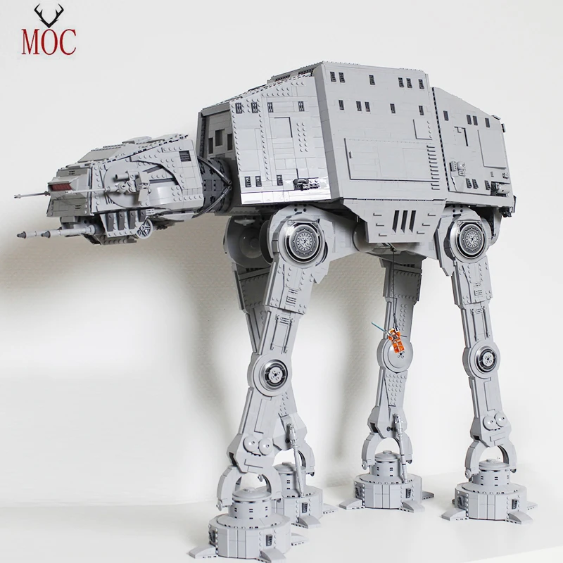 8953 шт., новые строительные блоки, Звездные войны UCS AT-AT Walker Assault, совместимы со строительными деталями, кубики MOC, подарки, игрушки для рукодели...
8953 шт., новые строительные блоки, Звездные войны UCS AT-AT Walker Assault, совместимы со строительными деталями, кубики MOC, подарки, игрушки для рукодели...