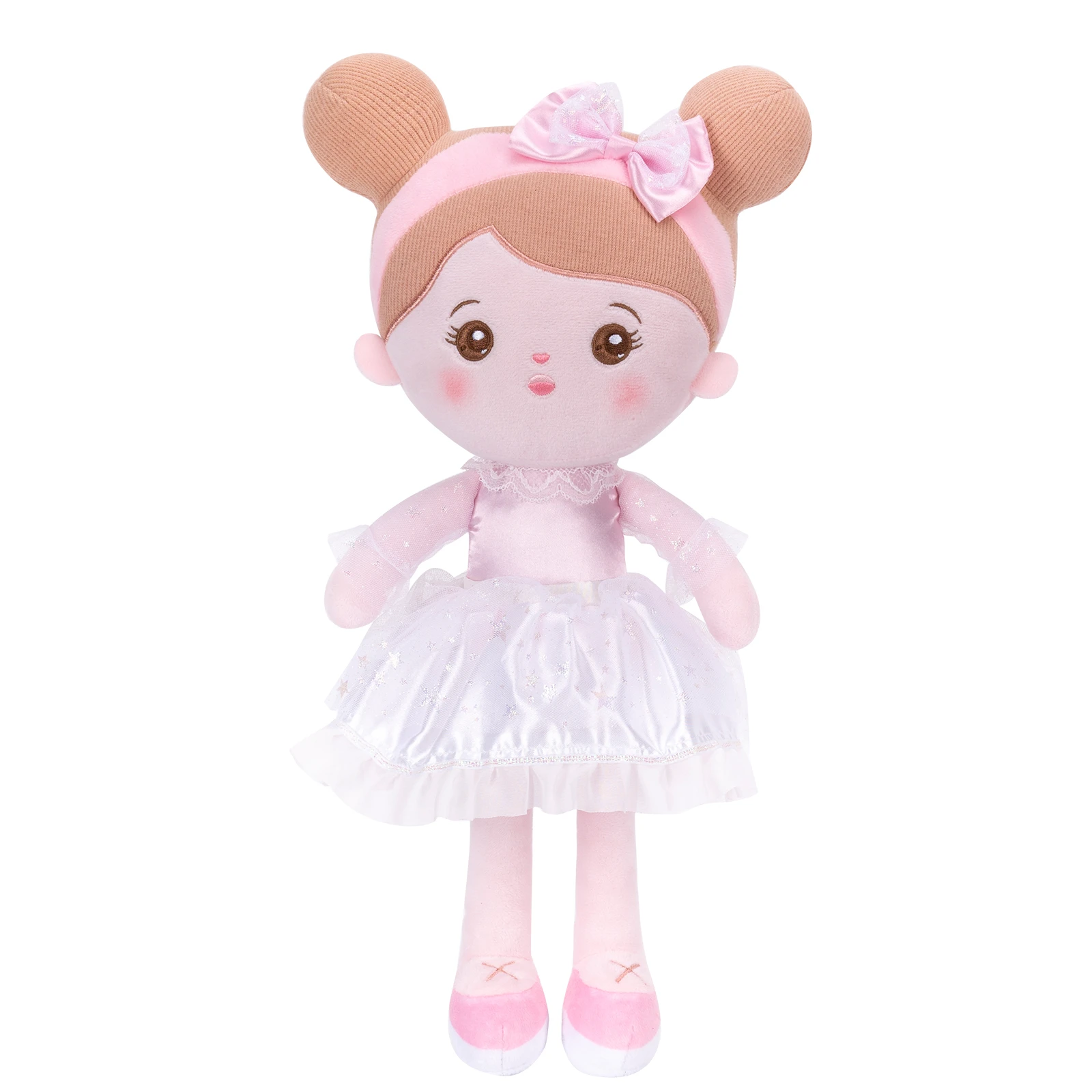 Starpony 15" White Baby Doll For Girls Soft Stuffed Plush Dolls Toy With PP Cotton Kawaii Ragdoll Washable Toy For Kids' Gifts
Starpony 15" White Baby Doll For Girls Soft Stuffed Plush Dolls Toy With PP Cotton Kawaii Ragdoll Washable Toy For Kids' Gifts