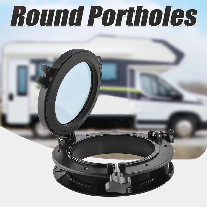 Round Portholes Plastic Hatches Port Lights Opening Window 8 Inch 21Cm(21.5Cm) Marine Boat RV SFPP1-01 SFPP2-01
Round Portholes Plastic Hatches Port Lights Opening Window 8 Inch 21Cm(21.5Cm) Marine Boat RV SFPP1-01 SFPP2-01