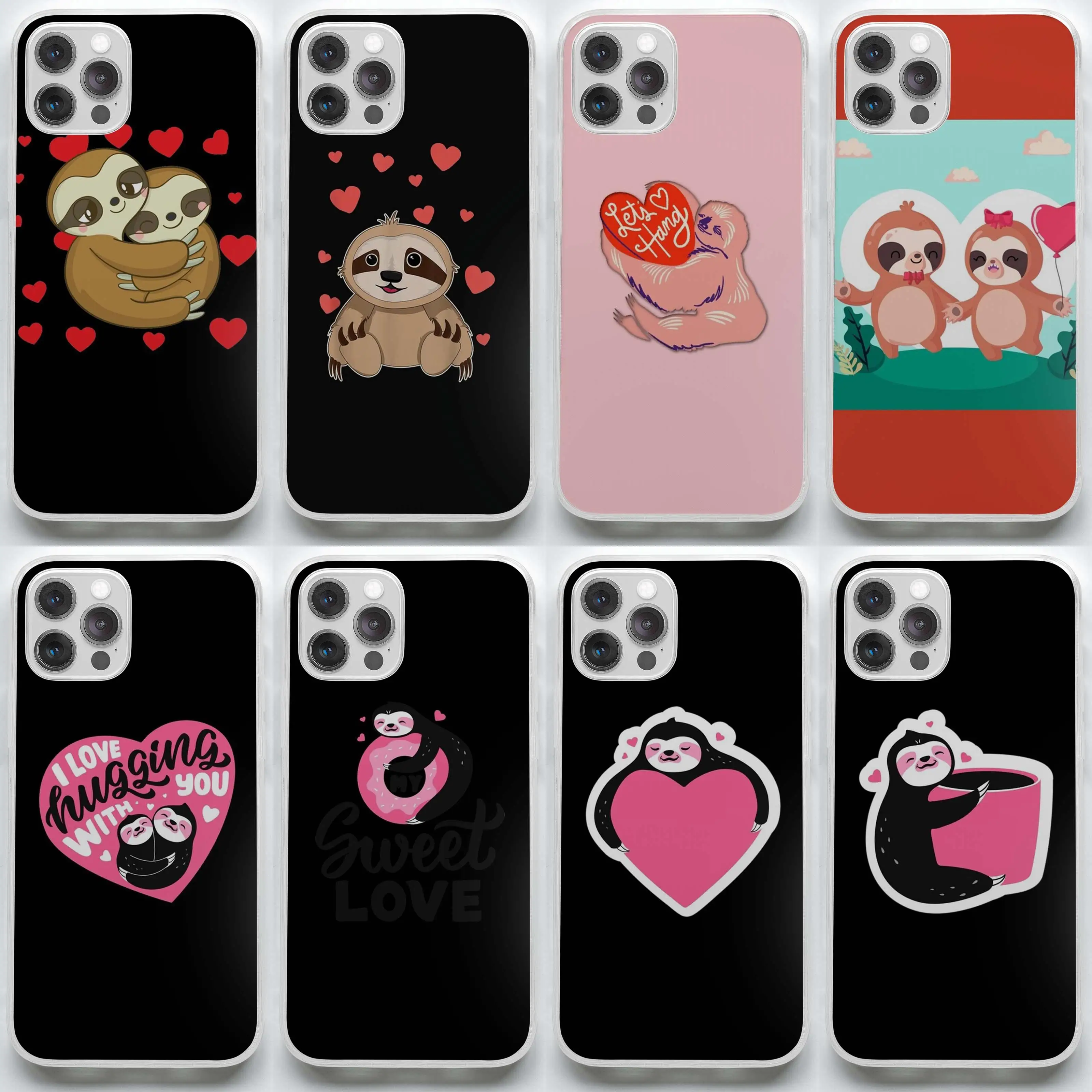 Sloth Valentine Day Animal Couple Soft Phone Case for iPhone X XS XR Max 11 12 13 Pro Max Mini 7 8 Plus Cover Dog Silicon Flower
Sloth Valentine Day Animal Couple Soft Phone Case for iPhone X XS XR Max 11 12 13 Pro Max Mini 7 8 Plus Cover Dog Silicon Flower