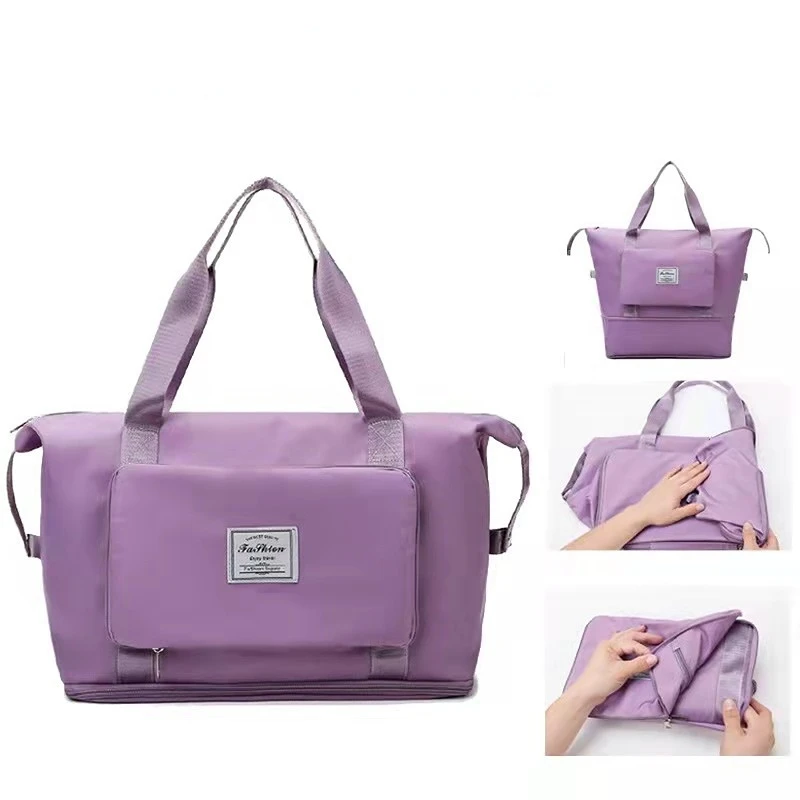 New Large-capacity Travel Bags Female Short-distance Portable Folding Bag Travel Waterproof Duffel Bags Convenient Gym Bag
New Large-capacity Travel Bags Female Short-distance Portable Folding Bag Travel Waterproof Duffel Bags Convenient Gym Bag