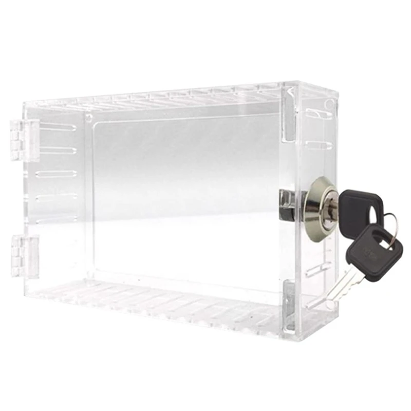 Universal Thermostat Lock Box With Key Thermostat Cover For Thermostat On Wall Fits Thermostats 7X4.5 Inches Or Smaller
Universal Thermostat Lock Box With Key Thermostat Cover For Thermostat On Wall Fits Thermostats 7X4.5 Inches Or Smaller