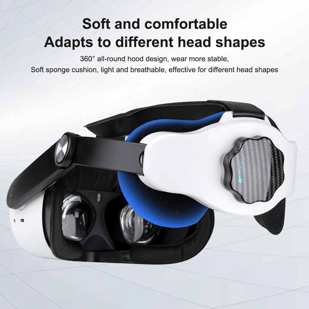 VR-гарнитура Съемная головная повязка дышащая стабильная Регулируемая головная повязка Игровые принадлежности Замена для Quest 2
VR-гарнитура Съемная головная повязка дышащая стабильная Регулируемая головная повязка Игровые принадлежности Замена для Quest 2