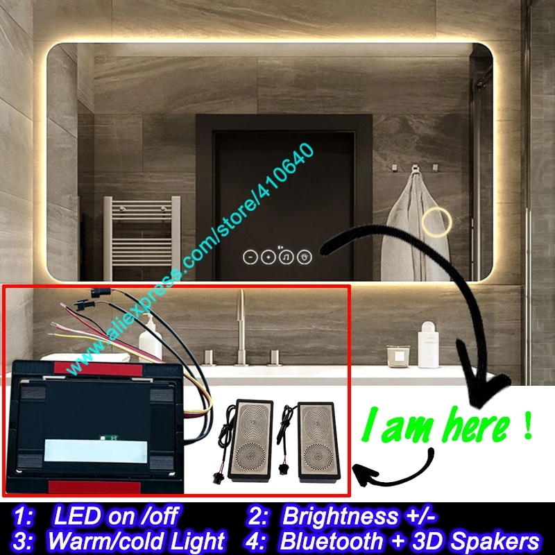 Trumsense 10 sets K3030B Touch Switch Panel Steplessly Adjust Brightness and Control 2 LED Strips with Bluetooth-compatiable
Trumsense 10 sets K3030B Touch Switch Panel Steplessly Adjust Brightness and Control 2 LED Strips with Bluetooth-compatiable