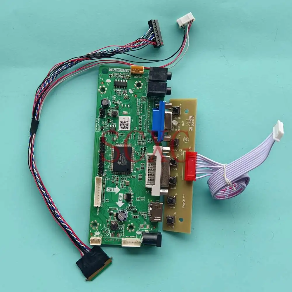 DIY Kit Fit LP156WH2-TLAC 15.6" HDMI-Compatible DVI VGA 60Hz 1366*768 Notebook Panel LVDS 40 Pin Display LCD Controller Board
DIY Kit Fit LP156WH2-TLAC 15.6" HDMI-Compatible DVI VGA 60Hz 1366*768 Notebook Panel LVDS 40 Pin Display LCD Controller Board
