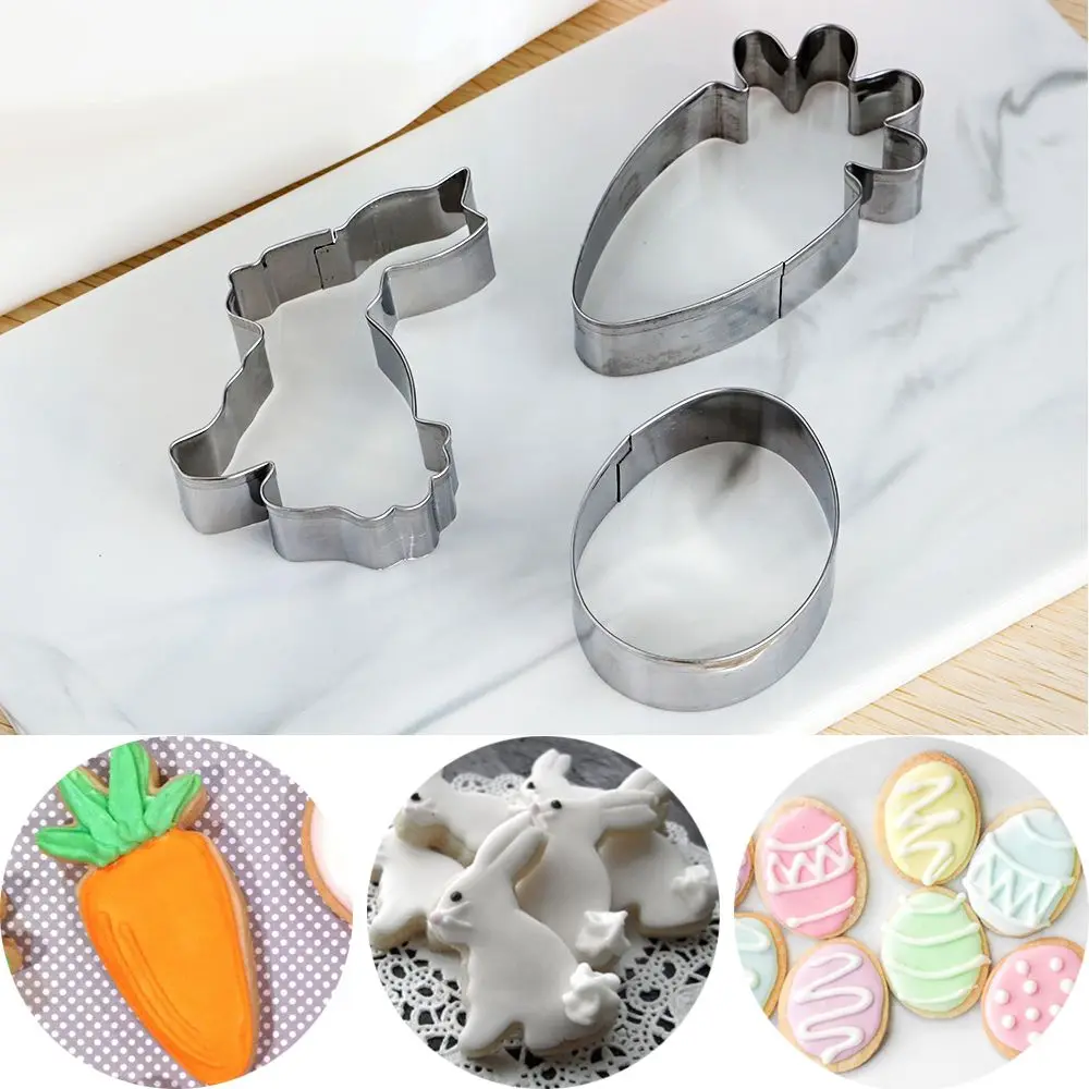 1Pcs Stainless Steel Easter Egg Rabbit Cookies Cutter Biscuit Mould Cake Mold Egg Radish Sugarcrafts DIY Baking Pastry Tools
1Pcs Stainless Steel Easter Egg Rabbit Cookies Cutter Biscuit Mould Cake Mold Egg Radish Sugarcrafts DIY Baking Pastry Tools
