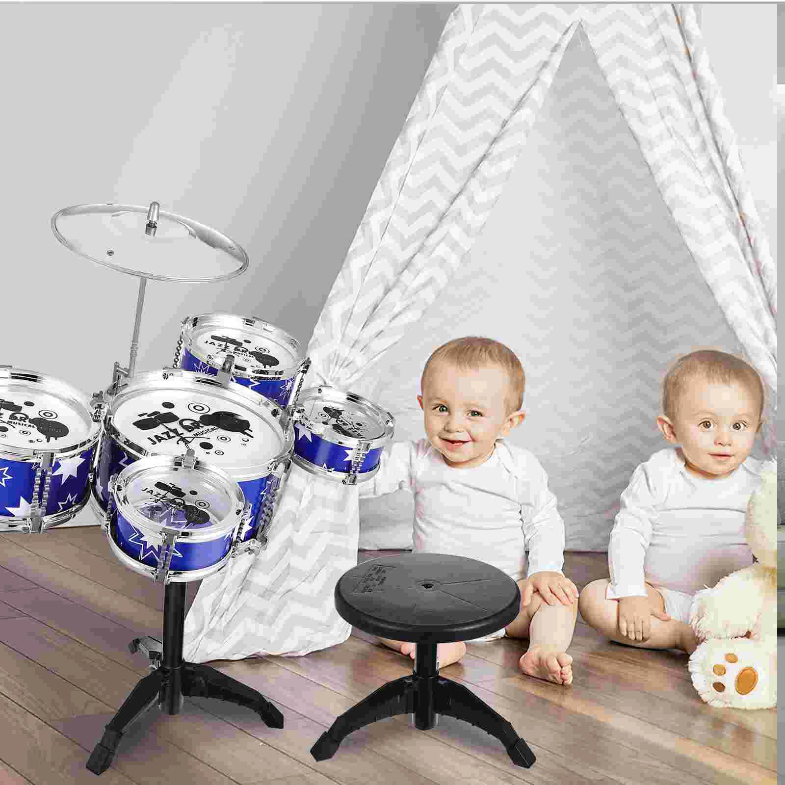 Miniature Kit Children's Drum Toddler Musical Toy Baby Gift Percussion Instrument Kids
Miniature Kit Children's Drum Toddler Musical Toy Baby Gift Percussion Instrument Kids