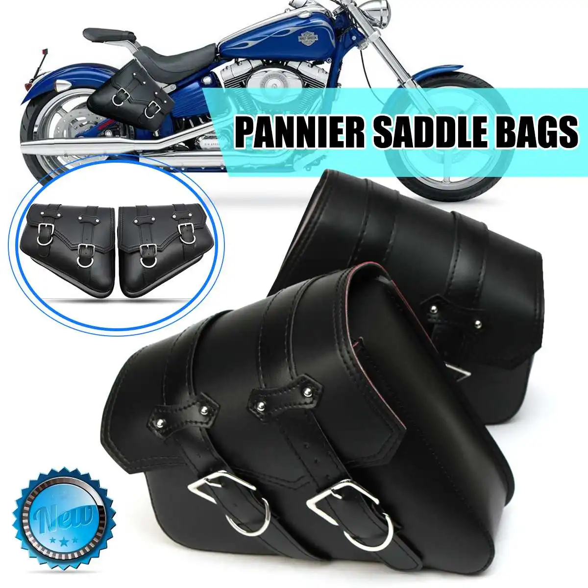 A Pair Universal PU Leather Saddle Bag Motorcycle Luggage Motorcycle Saddlebags Saddlebags Pouch For Harley Waterproof
A Pair Universal PU Leather Saddle Bag Motorcycle Luggage Motorcycle Saddlebags Saddlebags Pouch For Harley Waterproof