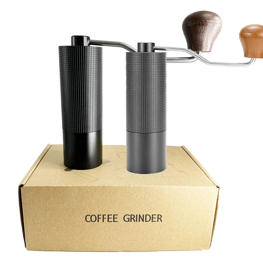 Portable Chestnut C3 High Quality Aluminum Manual Coffee Grinder Stainless Steel Burr Coffee Grinder Mini Coffee Milling Tools 
Portable Chestnut C3 High Quality Aluminum Manual Coffee Grinder Stainless Steel Burr Coffee Grinder Mini Coffee Milling Tools