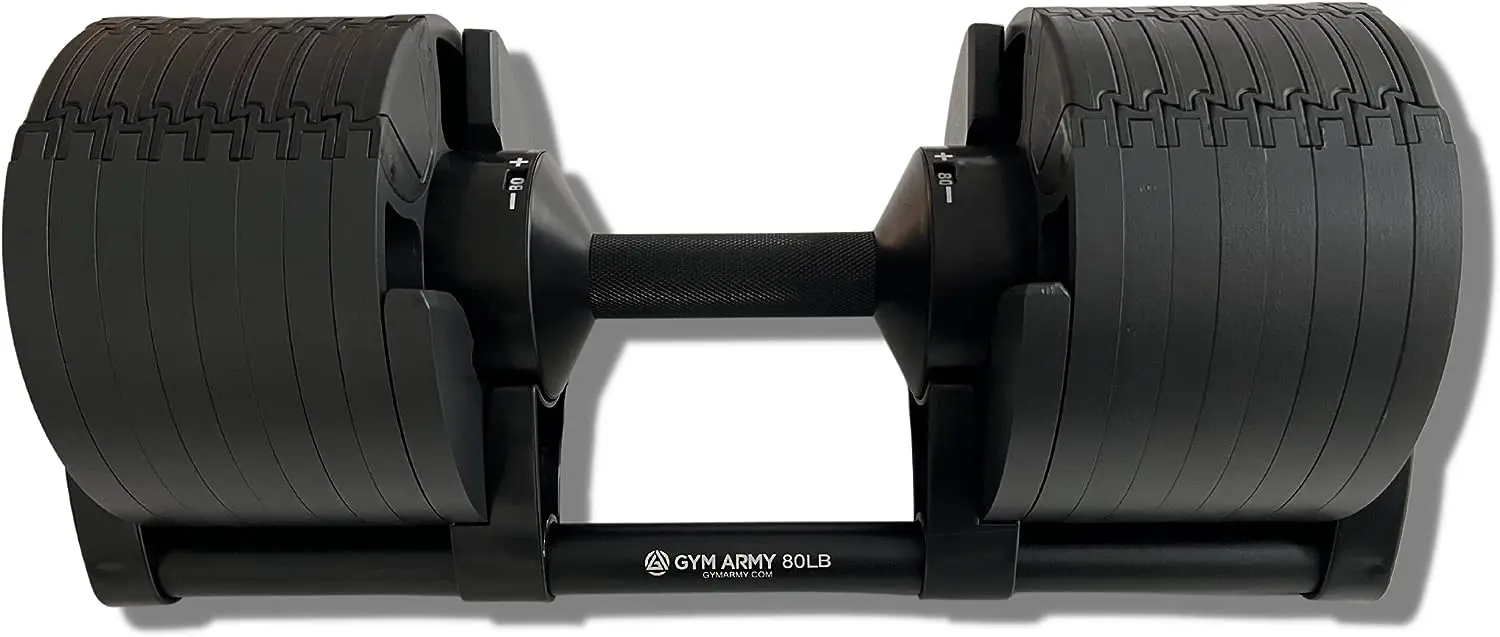 Adjustable Dumbbells - Gym Nuobell, 5lbs - 80lbs adjustable free weight dumbells for men and women - strength training and fitn
Adjustable Dumbbells - Gym Nuobell, 5lbs - 80lbs adjustable free weight dumbells for men and women - strength training and fitn