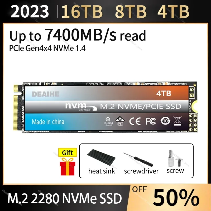 Original M.2 990 pro SSD 4TB 2TB 1TB 500GB Hard drive disk NVME ssd TLC internal Solid State Drives for PS5 laptop desktop
Original M.2 990 pro SSD 4TB 2TB 1TB 500GB Hard drive disk NVME ssd TLC internal Solid State Drives for PS5 laptop desktop