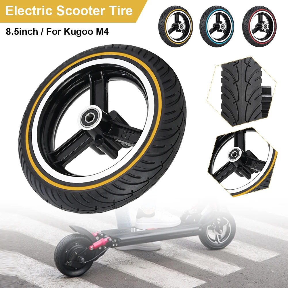 Rubber Tire 8.5-inch Tire Replacement for Front Wheel Wear-Resistant Outer Tire Aluminum Hub for KUGOO M4 Electric Scooter
Rubber Tire 8.5-inch Tire Replacement for Front Wheel Wear-Resistant Outer Tire Aluminum Hub for KUGOO M4 Electric Scooter