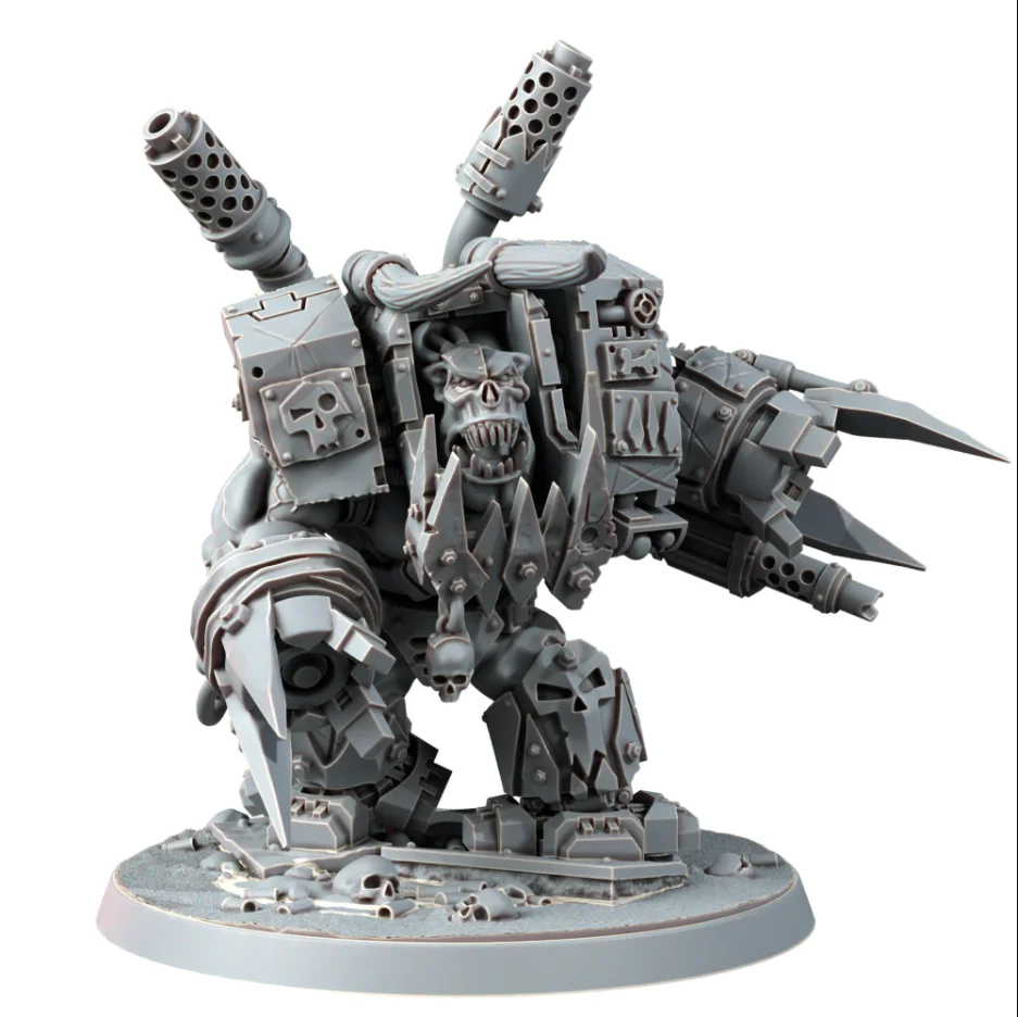 Ork Looted Dread Boss, Space Warrior, Wargame Miniatures, Figure, Terrain and Bases, RPJ, TRPJ, Pathfinder, Infinity, Gamemat
Ork Looted Dread Boss, Space Warrior, Wargame Miniatures, Figure, Terrain and Bases, RPJ, TRPJ, Pathfinder, Infinity, Gamemat