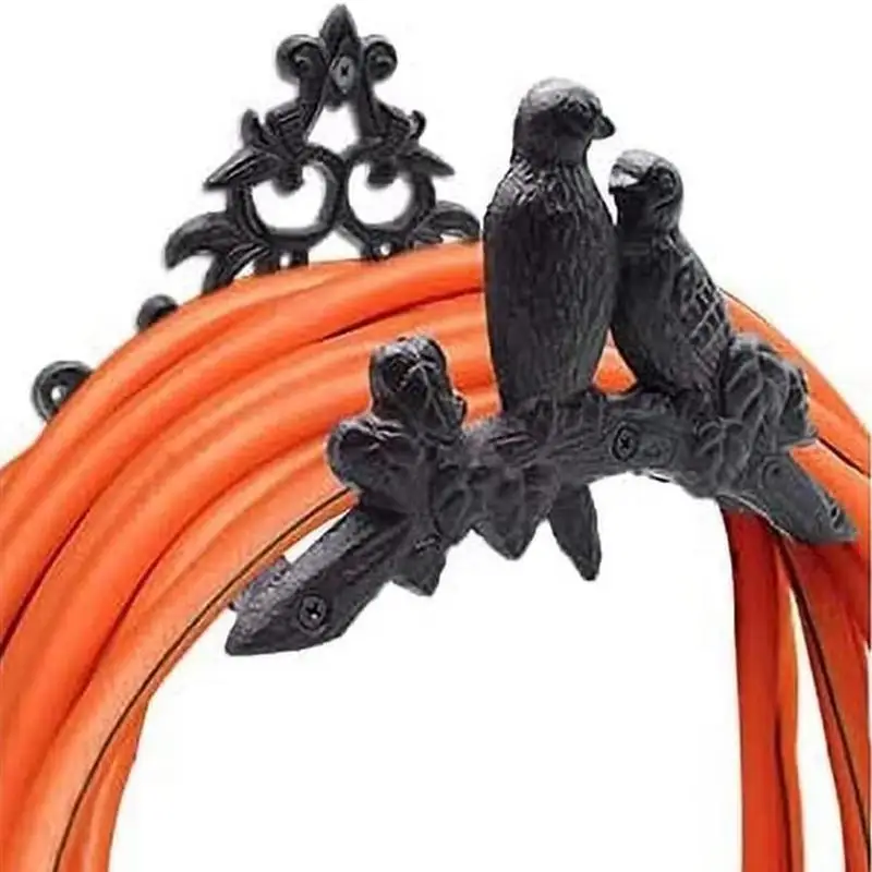 Garden Hose Holder Iron Hose Hanger Wall Mounted Garden Yard Decorative Yard Storage Hooks For Water Pipes Hose Extension Cords
Garden Hose Holder Iron Hose Hanger Wall Mounted Garden Yard Decorative Yard Storage Hooks For Water Pipes Hose Extension Cords